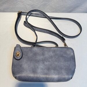 Chic Blue Crossbody Small Bag